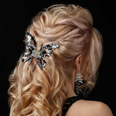 kkbbma Under $1 Butterflys Clip Hair Clip Headband Hair Clip