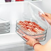 kkbbma Up To 65% Off Refrigerator Preservation Box - Transparent Refrigerator Preservation Box Kitchen Food Grade Ginger Garlic Storage Box Meat Hot Pot Side Dish Box