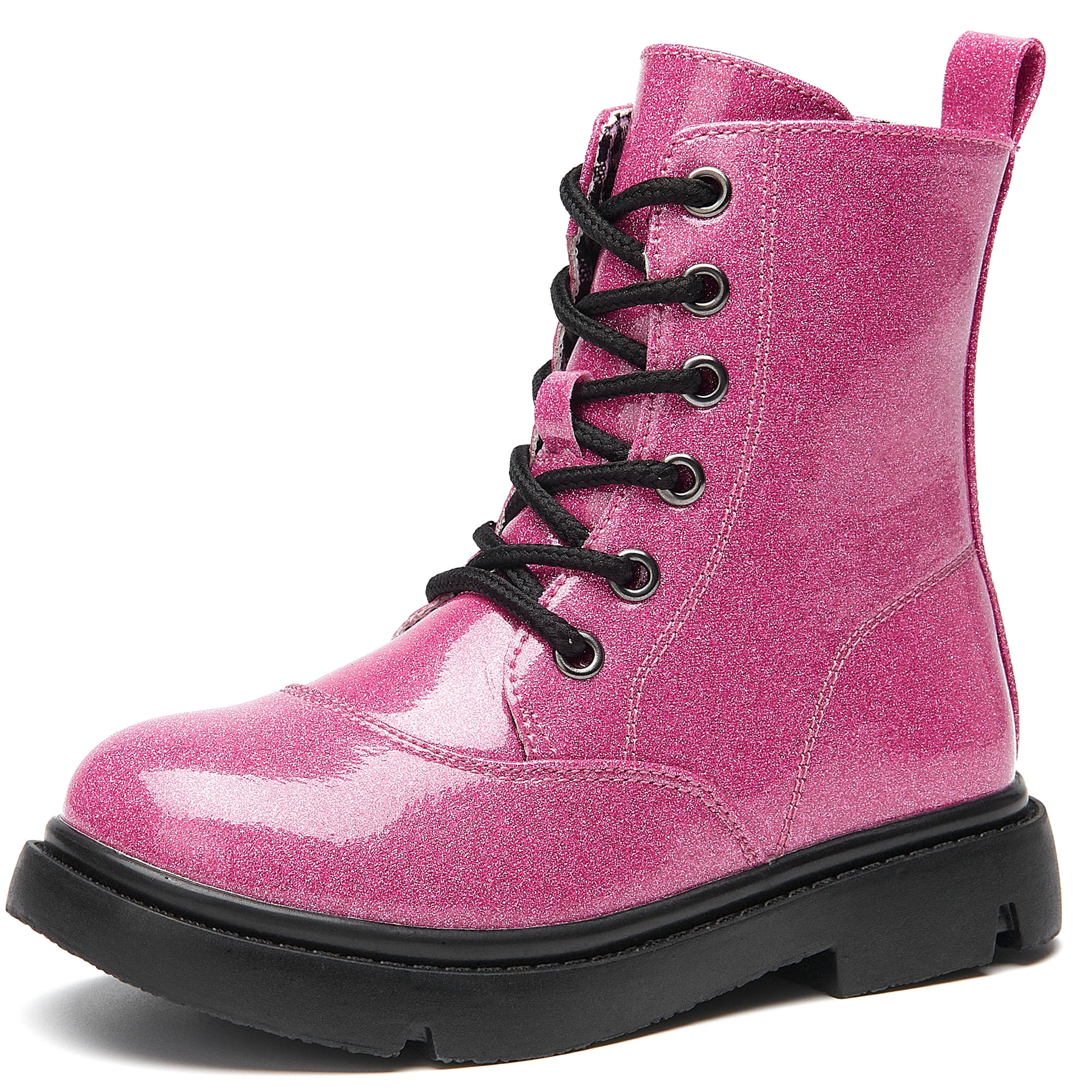 rose combat boots