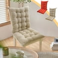 thumbnail image 1 of kladzum 1 Pack Outdoor Chair Cushions Set Rocking Chair Cushion with Ties Overstuffed Seat Back Cushion Pad for Outdoor Indoor Office Home Garden Chair Use 37.4"x15.7", 1 of 8
