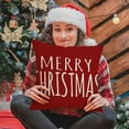 thumbnail image 1 of kladzum 1PC Christmas Pillow Red Combo Gnome Happy Decoration Cushion Home Sofa Pillow Bedside Cushion, 1 of 7