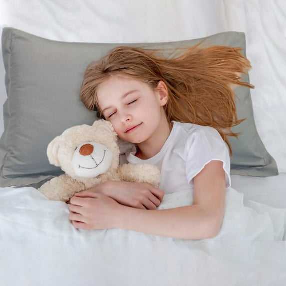 kladzum 2PC Pillow Cases Solid Color Bed Pillow Protectors Soft Hotel Quality Pillowcase Comfy Cozy Bedding Pillow Covers Gifts for Women Men