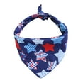 thumbnail image 1 of kladzum 4th of July Dog Bandanas, American Flag Dog Scarf Pet Bib, Dog American Flag Bandana, Dog Bib, Dog Neckerchief Pet Saliva Bandana Flag Bandana Kitty and Dog Independence Day Scarf, 1 of 6