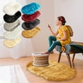 thumbnail image 1 of kladzum Area Rug 19.7x31.5" Large Rugs for Living Room Soft Faux Sheepskin Area Rugs for Bedroom Dining Room Non-Slip Floor Carpet Faux Rug Washable Rug, 1 of 7