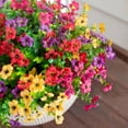 thumbnail image 1 of kladzum Artificial Flowers for Outdoor 8 Bundles Fake Flowers for Planter, No Fade Faux Plastic Plants for Indoor Outdoor Vase Box Garden Porch Window Box Home Spring Summer Decor, 1 of 8