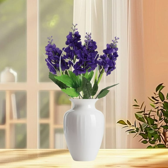 kladzum Artificial Hyacinth Flowers, Simulation Flowers Scandinavian Bouquet for Home Garden Outdoor Cemetery Grave Fences Spring Summer Decor Flower Arrangements