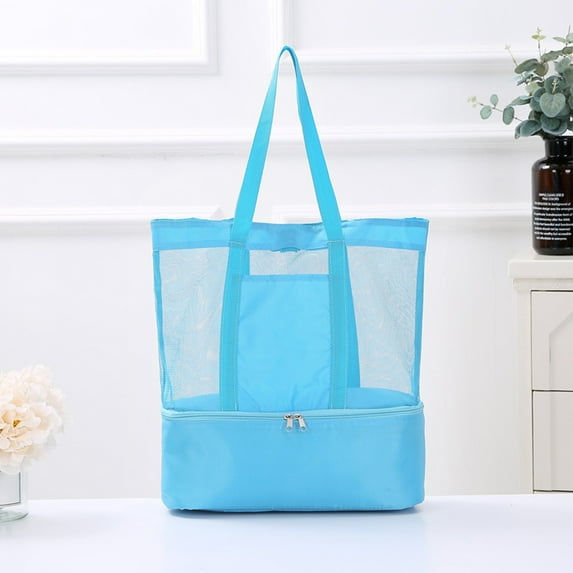 kladzum Beach Tote Handbag Ice Pack Outdoor Beach Swim Bag Clothes Storage Bag Dry and Wet Separation Bag Luggage Bag Swim Beach Bag