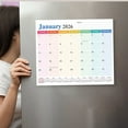 thumbnail image 1 of kladzum Calendar 2026-2027 Magnetic Calendar for Refrigerator, Home Memo and Message Notebook Fridge Calendar, 18 Monthly Calendar for Fridge and Wall Organization Calendar, 1 of 9