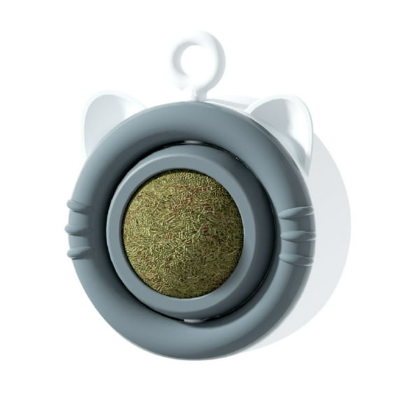 kladzum Catsnip Ball Rotating Cats Peppermint Ball Stick Wall Happy Ball Cats Snack Cats Candy Cats Toy Grinding Teeth Pet Stick Catsnip Toys