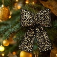 thumbnail image 1 of kladzum Christmas Bow Christmas Decorations Sequined Bow Pendants Window Decorations Christmas Tree Decorations, 1 of 8