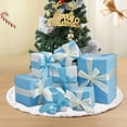 thumbnail image 1 of kladzum Christmas Decorations Gift Boxes Christmas Gift Boxes Under The Christmas Tree Scene Decoration Props New Year Window Decorations Dtacked Head on Clearance, 1 of 6