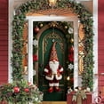 thumbnail image 1 of Christmas Door Cover 71x35 Inches Santa Claus Decorative Door Curtain Flag Exquisite Background Christmas Door Covers Holiday Party Decor Doors, Wall, Windows, 1 of 9
