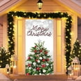 thumbnail image 1 of kladzum Christmas Door Cover Elastic Cloth Door Stickers 78.7"x35.4" Decorative Door Curtain Hanging Cloth Holiday Party Layout Background Cloth Christmas Decorations Door Covers, 1 of 6