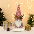 thumbnail image 1 of kladzum Christmas Gnomes Christmas Decorations Santa Rudolph Doll Cloth Birthday Present for Home Christmas Holiday Decoration, 1 of 2