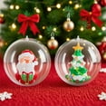 thumbnail image 1 of kladzum Christmas Ornaments Ball Inflatable Christmas Balls for Christmas Party, Festive Decorations, Thickened Transparent PVC Toy Balls, Exquisite Christmas Decorations, 1 of 7
