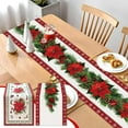 thumbnail image 1 of kladzum Christmas Table Runner 72x13 Inches Exquisite Print Tablecloth, Christmas Decorations Table Runner Holiday Party Decor for Kitchen, Dinner Table, Picnic, 1 of 7