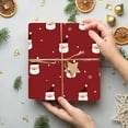thumbnail image 1 of kladzum Christmas Wrapping Paper 28"x20" Christmas Tree Snowflake Decorative Print Wrapping Paper Rolls, Gifts Packing Paper for Holiday Birthday Wedding Party Decor Presents, 1 of 6