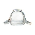 thumbnail image 1 of kladzum Clear Purse Clear Crossbody Purse Bag Clear Bags Transparent One Shoulder Crossbody Bag Ins Trend Mini Pain Bag Mini Handheld Jelly Small Bag PVC Women's Bag, 1 of 1