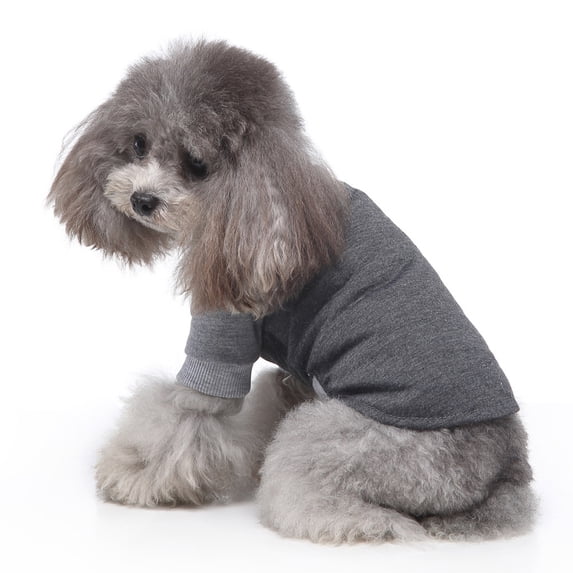 kladzum Dog Clothes Pet Clothes Color Striped Turtleneck Pullover Two-Legged Pet Sweater Warm Dog Coat Dogs Costumes
