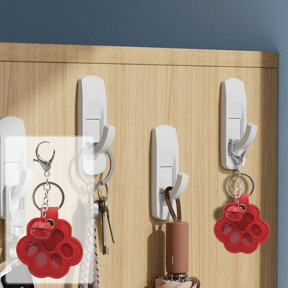 kladzum Dog Key Chain Dog Paw Shaped Cute Keychain Reminder Pendant Key Ring with Souvenir Pet Paw Keychains Bag Memorial Gift Multifunction Key Fob, Everyday Convenience