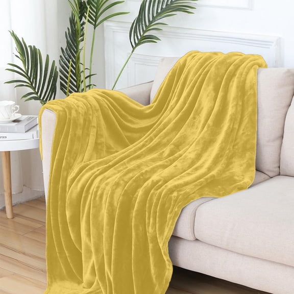 kladzum Fleece Blanket Super Soft Cozy Throw Blanket 27x39" Lightweight Fuzzy Flannel Blanket Summer Conditioning Blanket All Season Thin Blanket Throw Blankets for Couch, Sofa, Bed