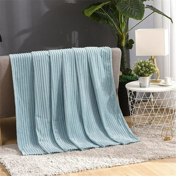 kladzum Fleece Throw Blanket for Couch - Thick and Warm Blanket for Winter, Soft Fuzzy Blanket Flannel Blanket Throw Gifts for Women, 39x59" Blanket