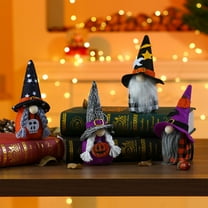 kladzum Halloween Decorations Stuffed Gnomes Doll Halloween Arrangement Props Doll Pendant Decorations Halloween Pumpkin Witch Doll Pendant