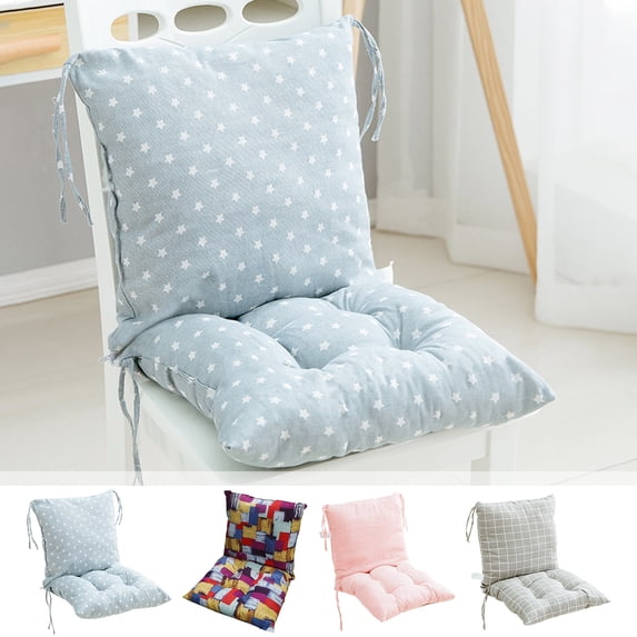 kladzum High Back Chair Cushions Household Super Soft Seat Cushion Cozy Reliable Office Chair Cushion Sturdy Not Easy Deform Cushions for Indoor/Outdoor, Room/Patio/Courtyard Furniture