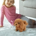 thumbnail image 1 of kladzum Interactive Dog Toy WalkingWalking Plushies Puppy Playset Toy Mini Robot Puppy Gifts for Kids Puppy Stuffed Toys with Carrier & Accessories Cute Plushies Play Toys, 1 of 8