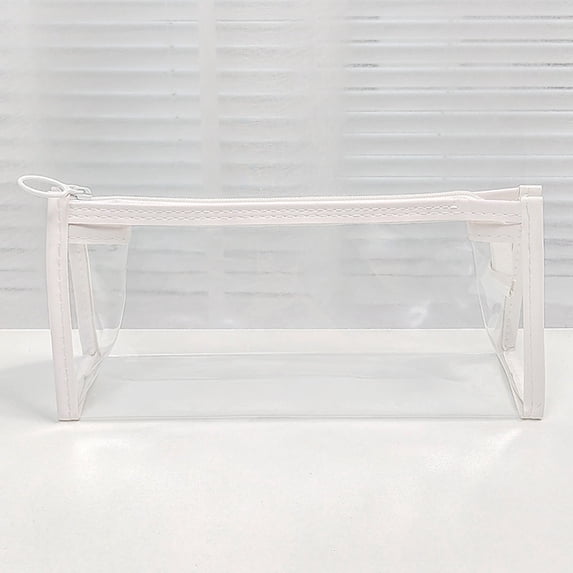 kladzum Mesh Pencil Case, Clear Pencil Pouch Pencil Bags, Transparent Pen Holder Bag, Large Capacity Stationery Bag Pencil Bag Examination Storage Bag