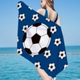 thumbnail image 1 of kladzum Microfiber Beach Towel Super Lightweight Colorful Bath Towel Sandproof Beach Blanket Multi-Purpose Towel for Travel Swimming Pool 30x60 Inch Beach Towel!, 1 of 3