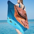 thumbnail image 1 of kladzum Microfiber Beach Towel Super Lightweight Colorful Bath Towel Sandproof Beach Blanket Multi-Purpose Towel for Travel Swimming Pool 30x60 Inch Beach Towel Summer Savings Clearance!, 1 of 3