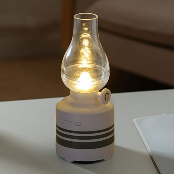 kladzum Multi-Functional White Noise Bluetooth Speaker Night Light, White Noise Sound Machines Sleep Music Ambiance Instrument Small Kerosene Lamp Shape Night Lights, Holiday Gifts