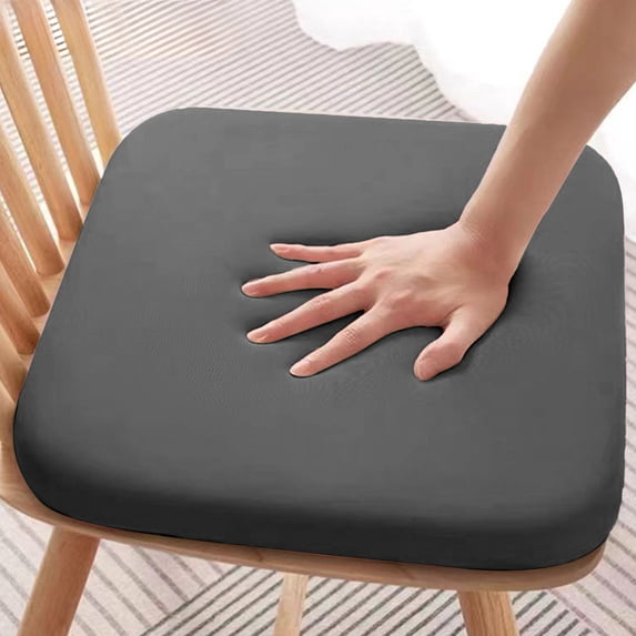 kladzum Office Sedentary Seat Cushion Slow Rebounds Foam Chair Cushion Soft Breathable Outdoor Chair Cushions Nonslip Cushion for Kitchen Restaurant Office Car, 13.78"x13.78"x1.38"