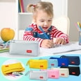thumbnail image 1 of kladzum Pencil Case Large Capacity Pencil Pouch Pen Bag Coin Bag Cosmetic Bag Office Stationery Storage Bag Office Stationery Organizer Multifunctional Pencil Bag, 1 of 5