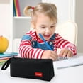 thumbnail image 1 of kladzum Pencil Case Large Capacity Pencil Pouch Pen Bag Coin Bag Cosmetic Bag Office Stationery Storage Bag Office Stationery Organizer Multifunctional Pencil Bag, 1 of 5