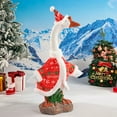 thumbnail image 1 of kladzum Porch Goose Outfits Christmas Decorations Gooses Porch Clothes Pet Costume Christmas Set Gooses Standing Outfits for Holiday Decor, 1 of 9