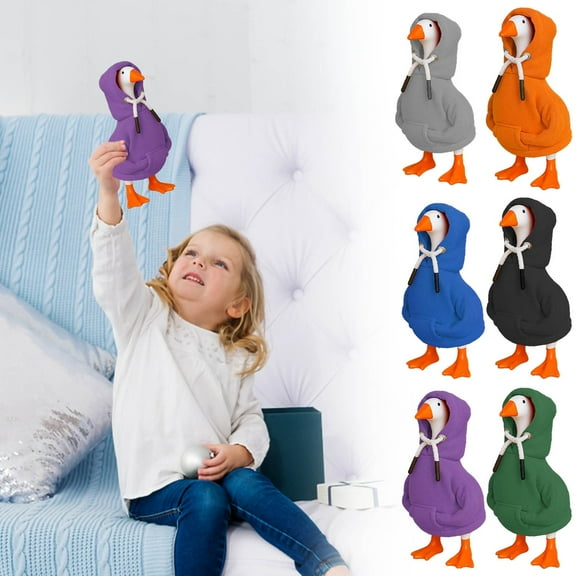 kladzum Porch Goose Outfits Desk Gooses Outfits Tabletop Gooses Accessory Mini Porch Gooses Costume Magnetic Gooses Statue Key Clothes Table Decor