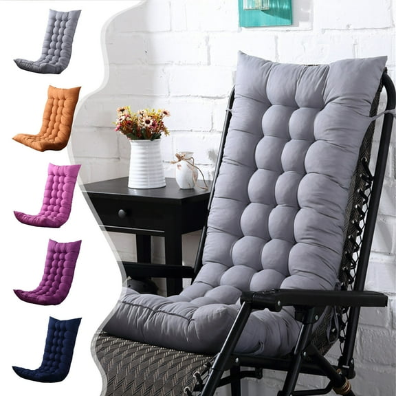 kladzum Rocking Chair Cushions Indoor & Outdoor Patio GLider Roching Office Chair Cushion, Breathable Thickened Seat Cushion for Dining High-Back Chair for Kitchen Yard Garden
