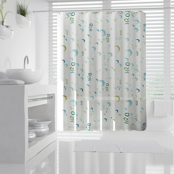 kladzum Shower Curtain for Bathroom, Colorful 70.86x31.50in Bathroom Shower Curtain Proof Printed Shower Curtain Bathroom Curtain Toilet Partition Curtain No Need To Punch Holes To Provide Hook