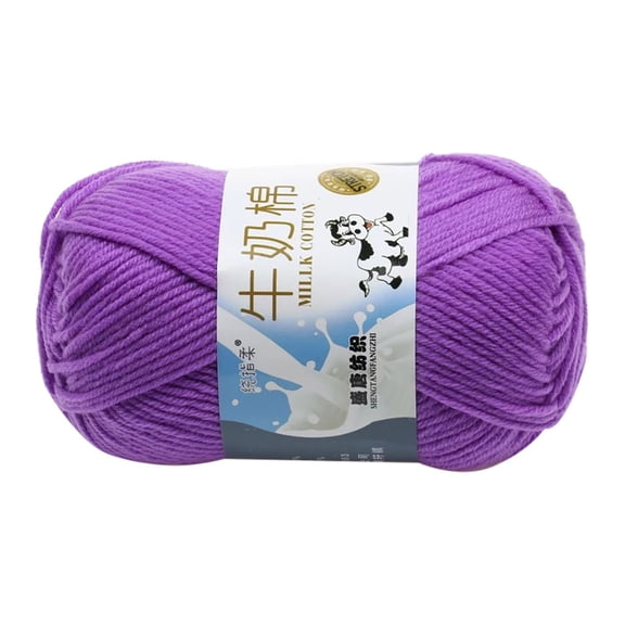 kladzum Soft Yarn for Crocheting and Knitting Crafts Project, Hand-made DIY Scarf Sweater Coat Bar Needle Thread Line Cotton Wool DIY Yarn