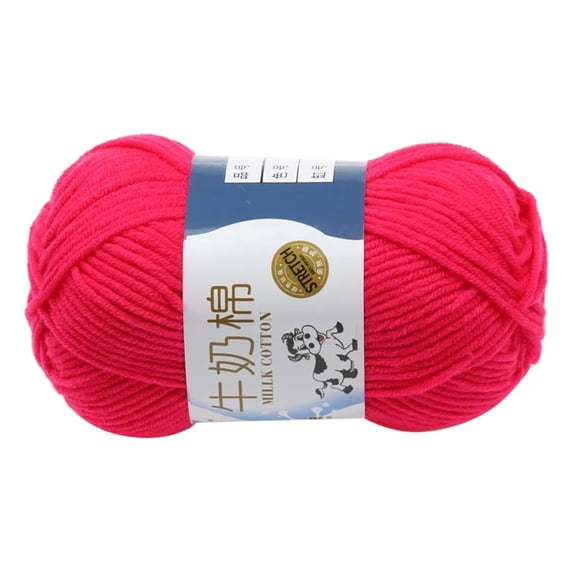 kladzum Soft Yarn for Crocheting and Knitting Crafts Project, Hand-made DIY Scarf Sweater Coat Bar Needle Thread Line Cotton Wool DIY Yarn