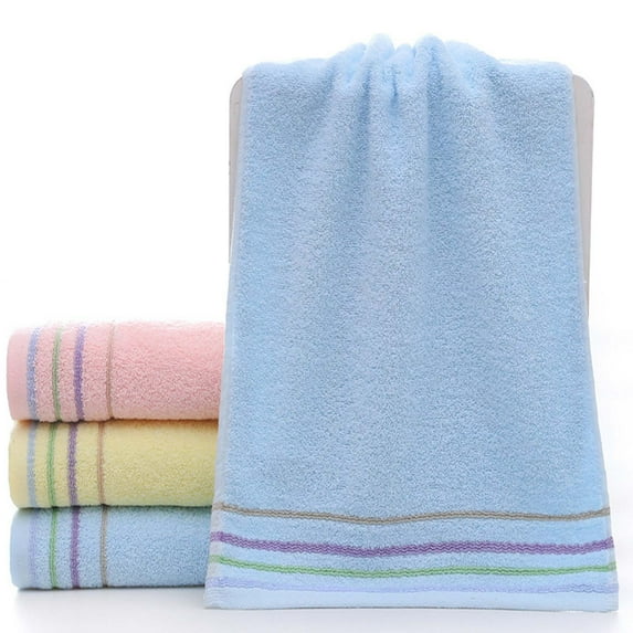 kladzum Spun Cotton Towels Absorbent Fast-Drying Face Towels Comfortable Hand Towel Multipurpose Bath Towels for Bathroom Washing Face, Hands, and Bathing 29 x 13"