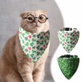 thumbnail image 1 of kladzum St. Patrick's Day Dog Bandanas Pet Scarf Pet Products Irish Day Bib Cats Collar Pet Triangular Scarf Dog Scarf Accessories, 1 of 7