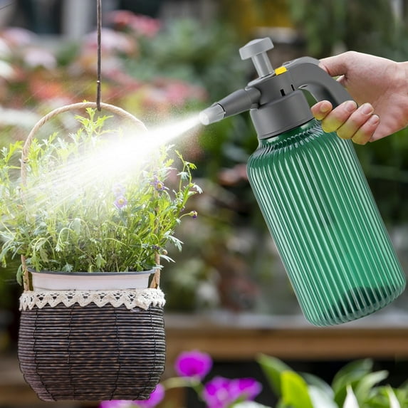 kladzum Thickened Pressure Spray Bottles 67.8oz Plastic Continuous Spray Bottle Portable Watering Can Versatile Gardening Tool Sprayer Watering Pot Spray Bottles for Cleaning