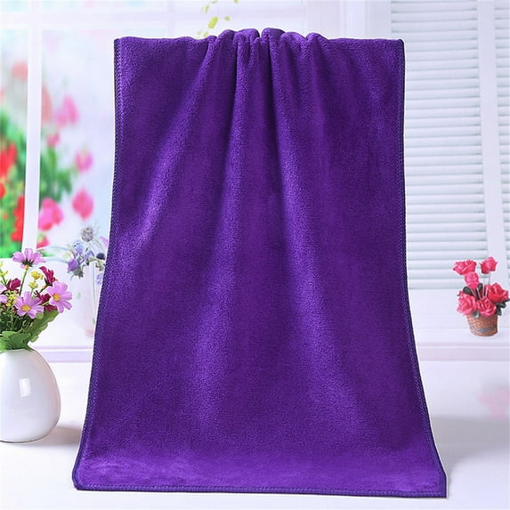 kladzum Towels for Bathroom 1PC Towel Shower Absorbent Superfine Fiber Soft Comfortable Towel 29.53x13.78in Towels