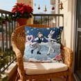thumbnail image 1 of kladzum V-alentines Day Pillow Covers 18x18 Inches, Festive Decorative Print Linen Throw Pillow Covers with Cute Animals, Exquisite Graphic Pillow Cases for Sofa, Bed, Couch, 1 of 6