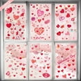 thumbnail image 1 of kladzum Valentines Stickers Valentine's Day Rose Decorative Stickers for Wedding Party Accessories, Decorative Heart Sticker Room Decor, Wall Sticker Window Stickers for Valentines Day Decor, 1 of 1