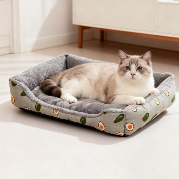 kladzum Warm Pet Bed - All-Season Dog & Cat Bed for Small to Large Pets, Soft Thickened & Machine Washable