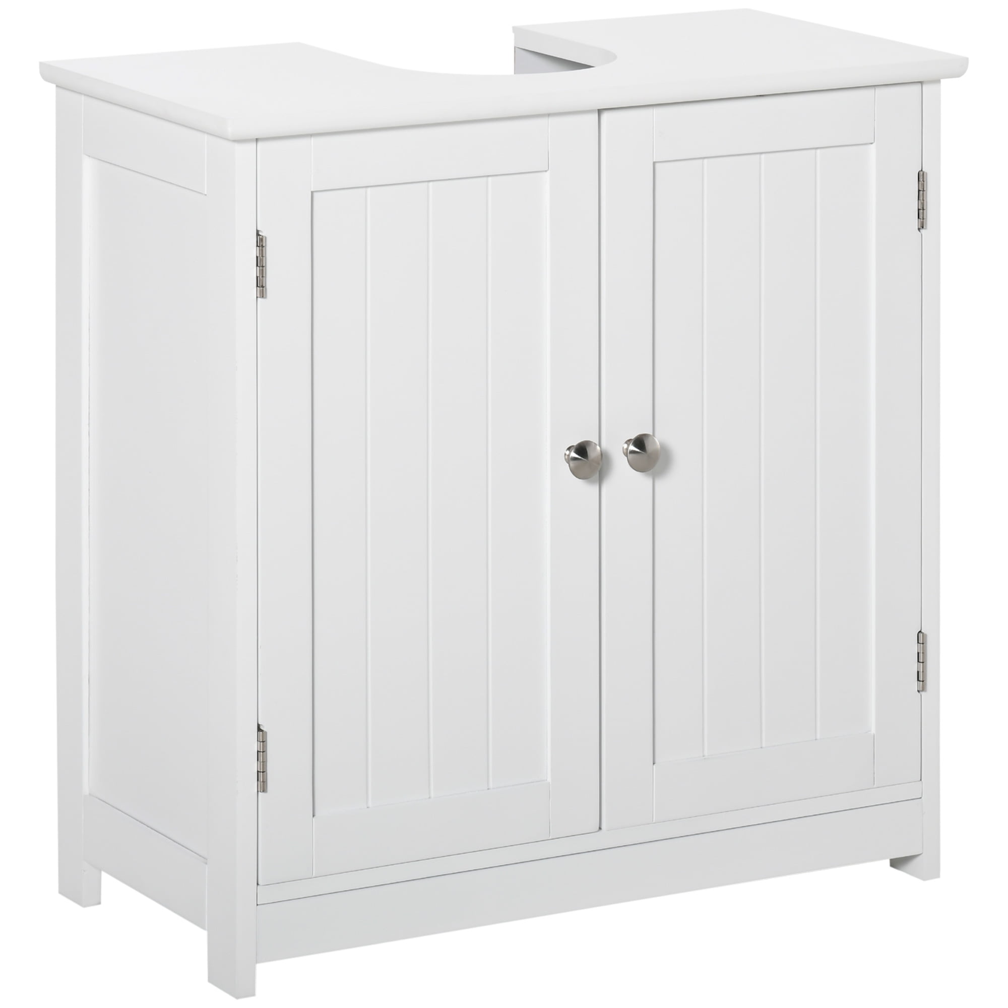 kleankin Pedestal Sink Storage Sink Bathroom White